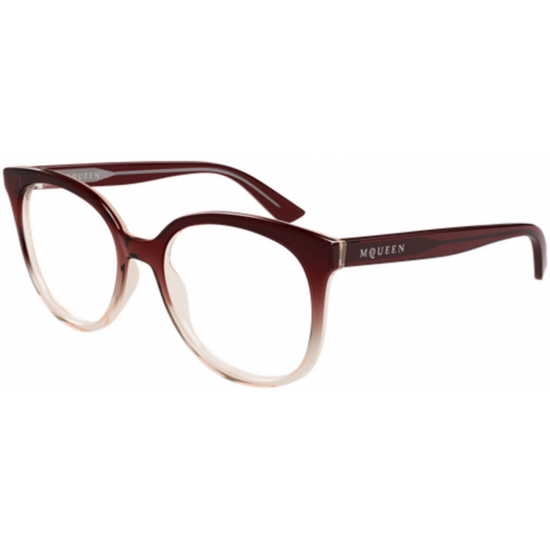 Eyeglasses Alexander McQueen AM 0540 O- 006 Red / Transparent 54mm