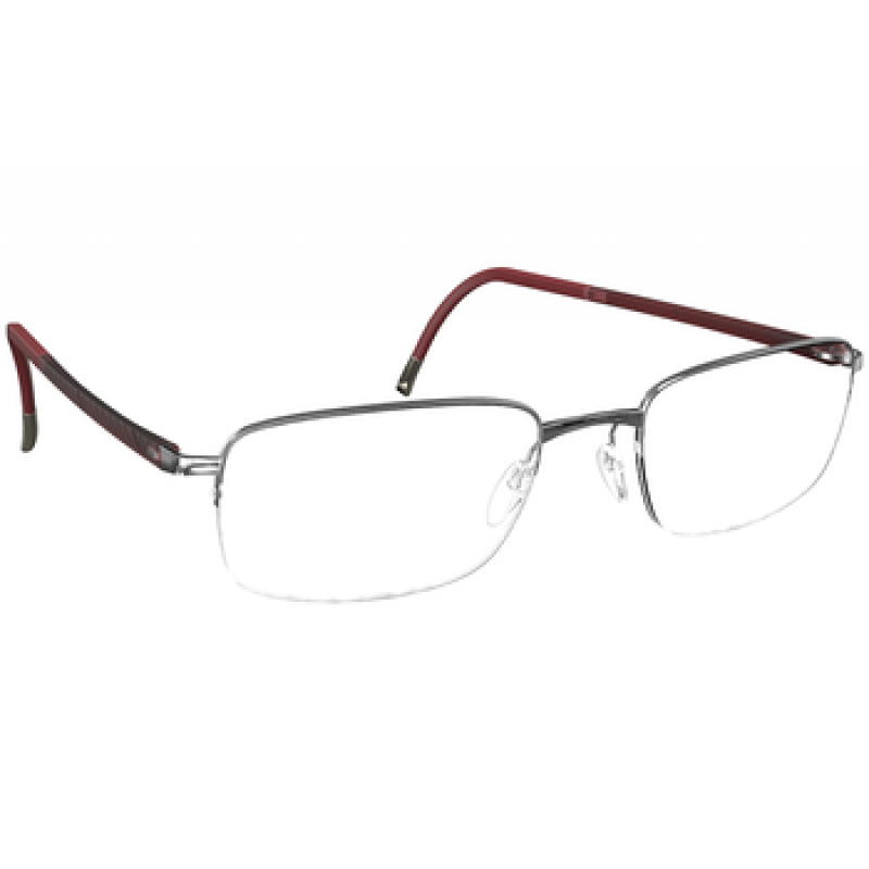Eyeglasses Silhouette Illusion Nylor 5559 7110 Satin Red Eyeglasses Silhouette Illusion Nylor 5559 7110 Satin Red