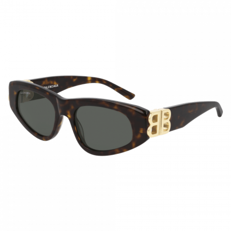 サングラス BALENCIAGA Balenciaga - BB0095S - 002 havana gold green Amazon.com: Balenciaga BB0095S Green/Grey 53/19/135 women