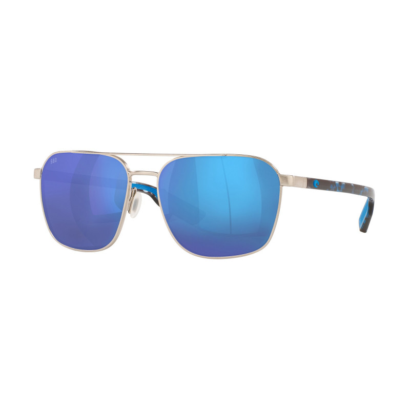 Sunglasses Costa Del Mar 06 S 4003 400303 Wader 293 Brushed Silver Blue Sunglasses Costa Del Mar 06 S 4003 400303 Wader 293 Brushed Silver Blue