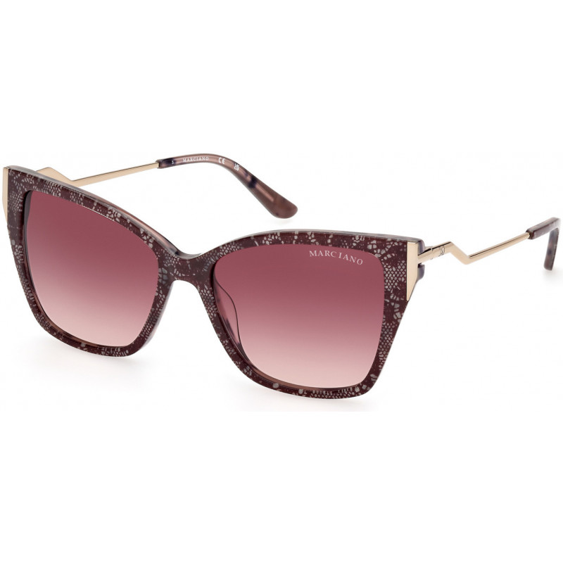 Sunglasses Guess By Marciano GM 0833 71T Bordeaux/Havana / Shiny Pale Gold Sunglasses Guess By Marciano GM 0833 71T Bordeaux/Havana / Shiny Pale Gold