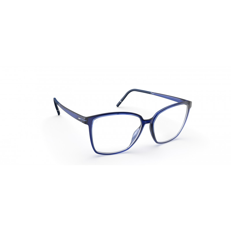 Eyeglasses Silhouette Clear Sky Fullrim 1621 4510 Royal Blue Eyeglasses Silhouette Clear Sky Fullrim 1621 4510 Royal Blue