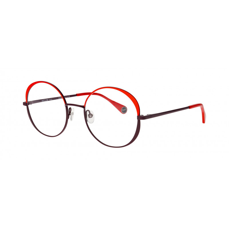 Eyeglasses WOOW BIG APPLE 1 9201 Orange / Nosepads 50mm