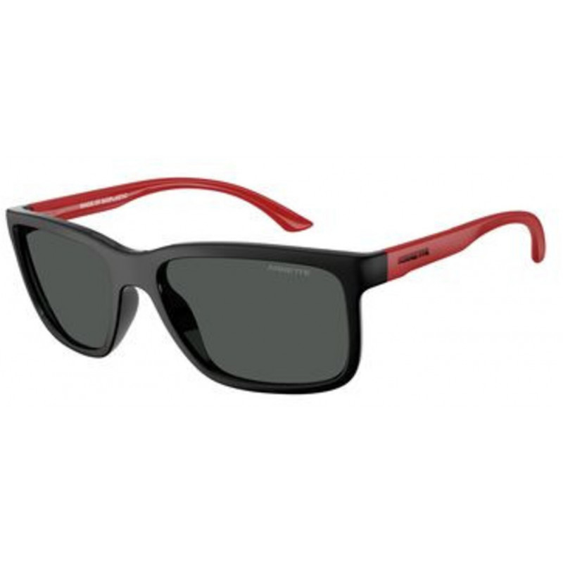 Sunglasses Arnette AN 4359 275887 Black Matte/Shiny / Dark Grey Policarbonate Standard 57mm