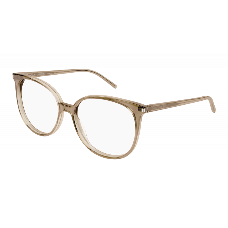 Eyeglasses Saint Laurent SL 39 - 007 Brown / Transparent 54mm