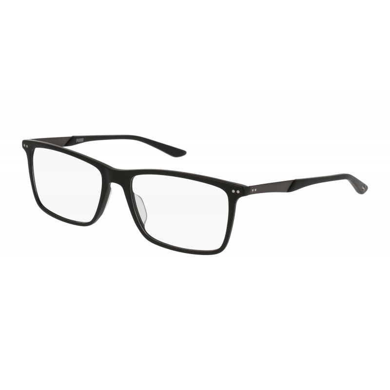Eyeglasses Puma PU 0096 O- 006 Black / Transparent Gunmetal 56mm