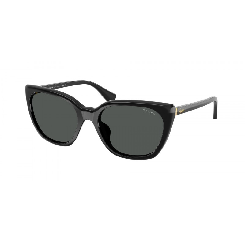 Sunglasses Ralph RA 5330 U 500187 Shiny Black / Light Grey Polyamide Standard 56mm