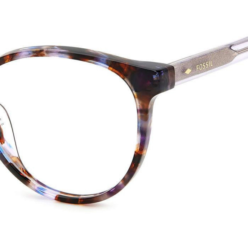 Eyeglasses Fossil FOS 7151 S10 Violet Havana Eyeglasses Fossil FOS 7151 S10 Violet Havana