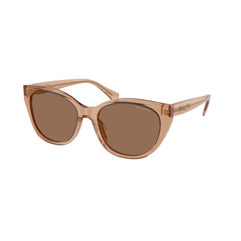 Sunglasses Ralph RA 5324 U 582673 Shiny Transparent Brown 56mm