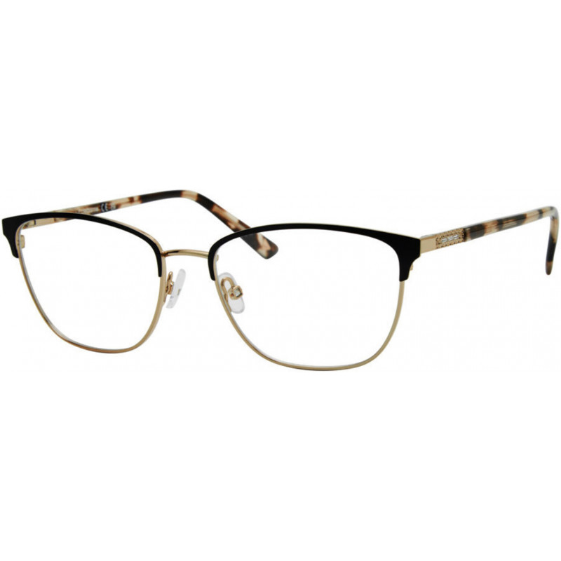 Eyeglasses Liz Claiborne L 681 2M2 Black Gold Eyeglasses Liz Claiborne L 681 2M2 Black Gold