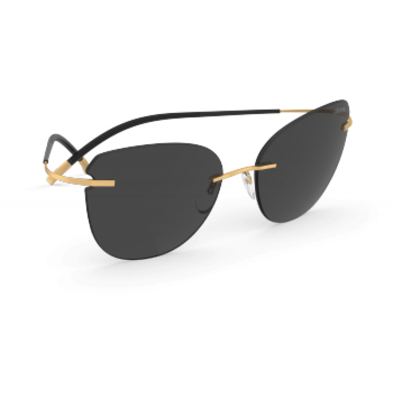 Sunglasses Silhouette TMA Icon 8175 7620 Gold Sunglasses Silhouette TMA Icon 8175 7620 Gold