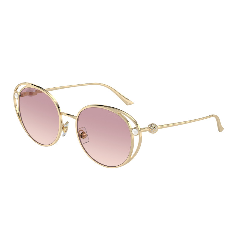 Sunglasses Jimmy Choo JC 4003 HB 300668 Pale Gold Brown