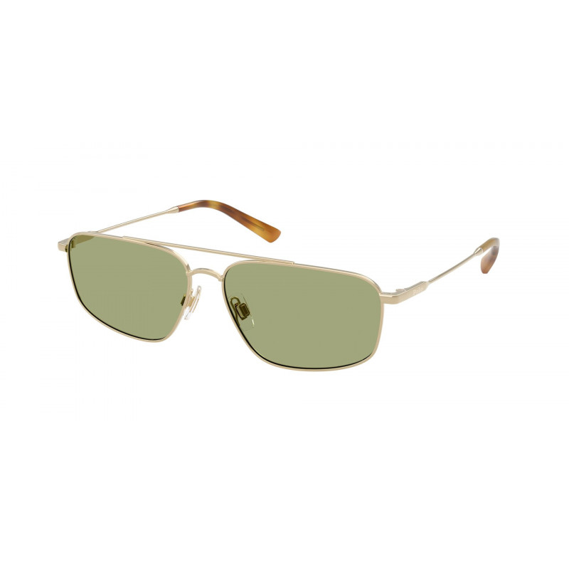 Sunglasses Polo PH 3164 942582 Shiny Pale Gold / Green Policarbonate Standard 58mm