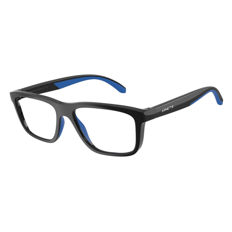 Eyeglasses Arnette AN 7271 2753 Black/Royal Blue Rubber / Recycled Demo 55mm