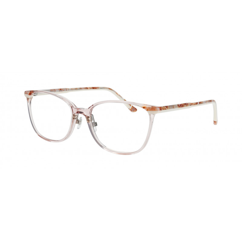 Eyeglasses Pro-design Denmark RADIANT 1 4215 Rose Light Transparent / Nosepad 54mm