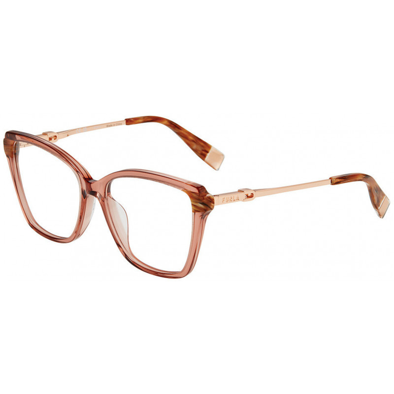 Sunglasses Furla VFU 830 0805 Transparent Light Brown 54mm