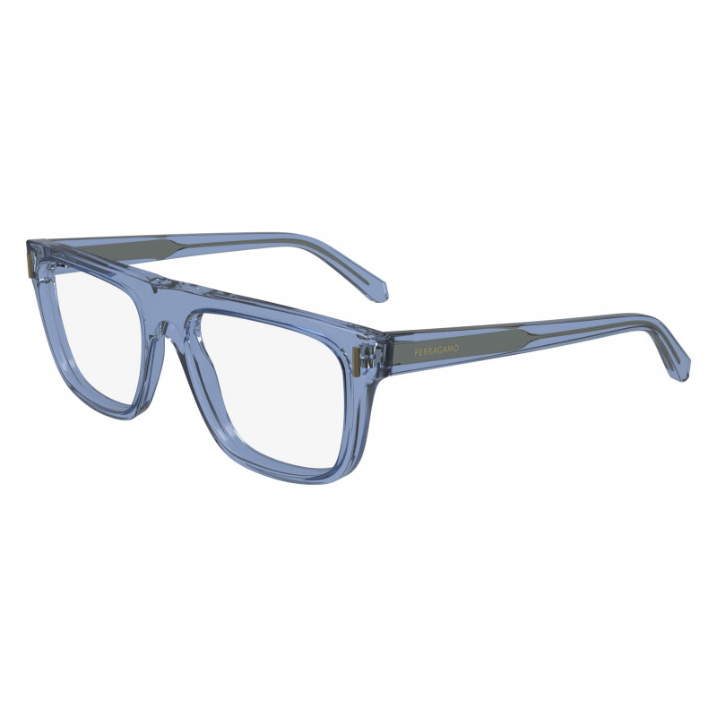 Eyeglasses FERRAGAMO SF 2997 432 Transparent Blue Eyeglasses FERRAGAMO SF 2997 432 Transparent Blue