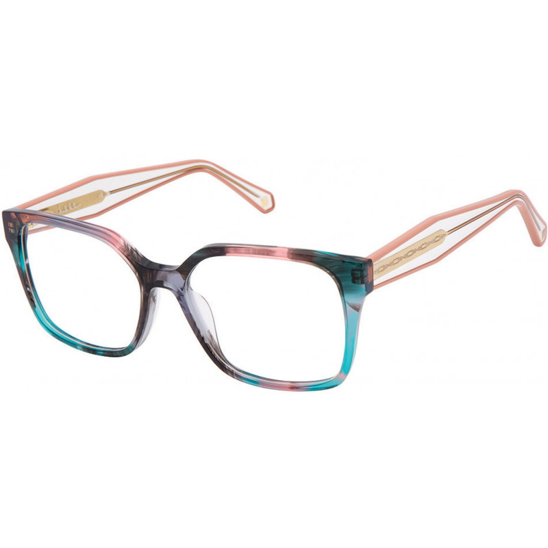 Eyeglasses Nicole Miller GRASSE C02 Gray-rose Multi 58mm