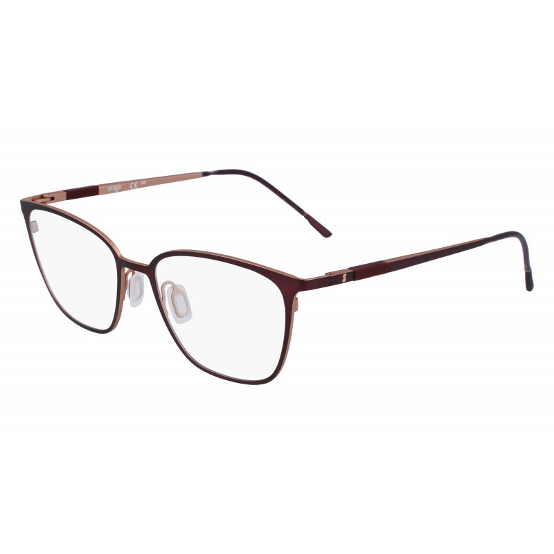 Eyeglasses SKAGA SK 3035 VILHELMINA 512 Matte Mauve/Rose Gold 53mm