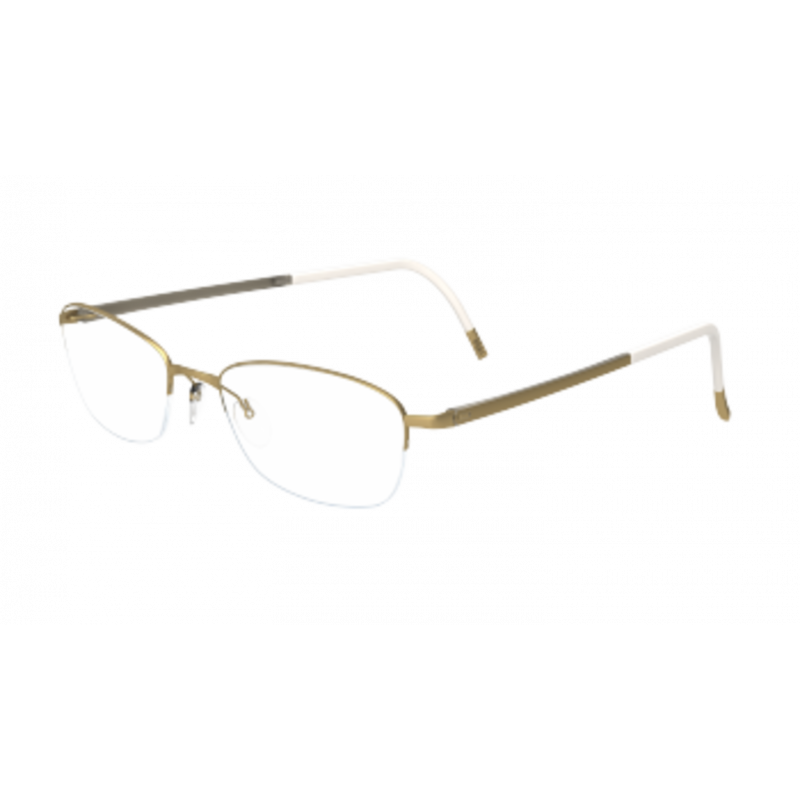 Eyeglasses Silhouette Illusion Nylor 4453 6073 Metallic Brass Eyeglasses Silhouette Illusion Nylor 4453 6073 Metallic Brass