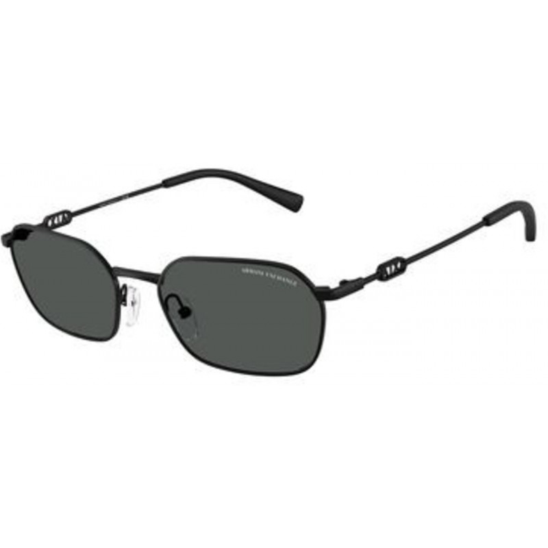 Sunglasses Armani Exchange AX 2056 S 600087 Matte Black / Dark Grey Policarbonate Standard 54mm