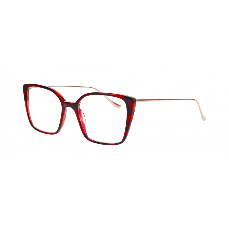 Eyeglasses Pro-design Denmark CONICAL 2 4124 Ruby Medium Demi Eyeglasses Pro-design Denmark CONICAL 2 4124 Ruby Medium Demi