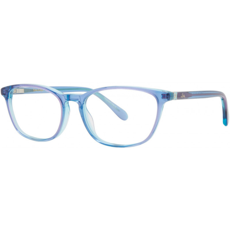 Eyeglasses Lilly Pulitzer Blythe Mini Purple Teal 46mm