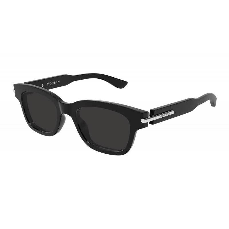 Sunglasses Alexander McQueen AM 0497 S- 001 Black / Grey 51mm
