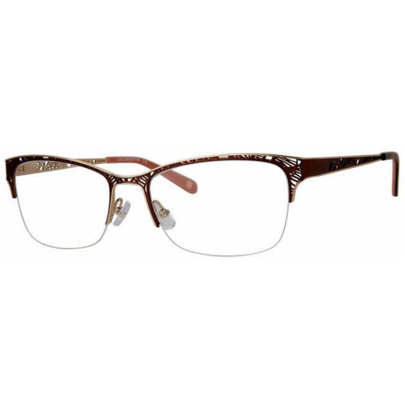 Eyeglasses Liz Claiborne L 645 09Q Brown 53mm