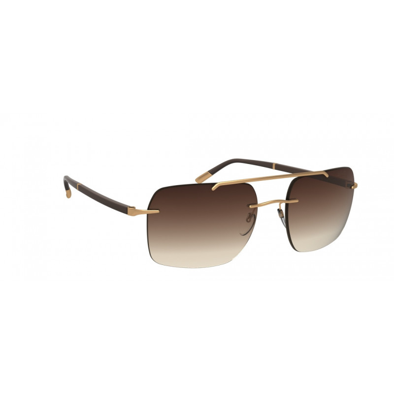 Sunglasses Silhouette Sun C- 2  8708 7520 Chocolate Brown / Gold Sunglasses Silhouette Sun C- 2  8708 7520 Chocolate Brown / Gold