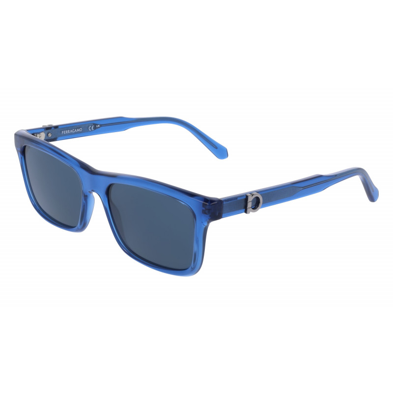 Sunglasses FERRAGAMO SF 2060 SE 439 Transparent Dark Blue Sunglasses FERRAGAMO SF 2060 SE 439 Transparent Dark Blue