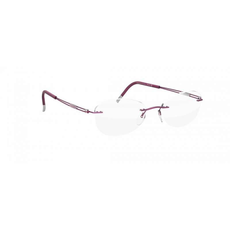 Eyeglasses Silhouette TNG 2018 Chassis Rimless 5521 4040 Orchid Pink Eyeglasses Silhouette TNG 2018 Chassis Rimless 5521 4040 Orchid Pink