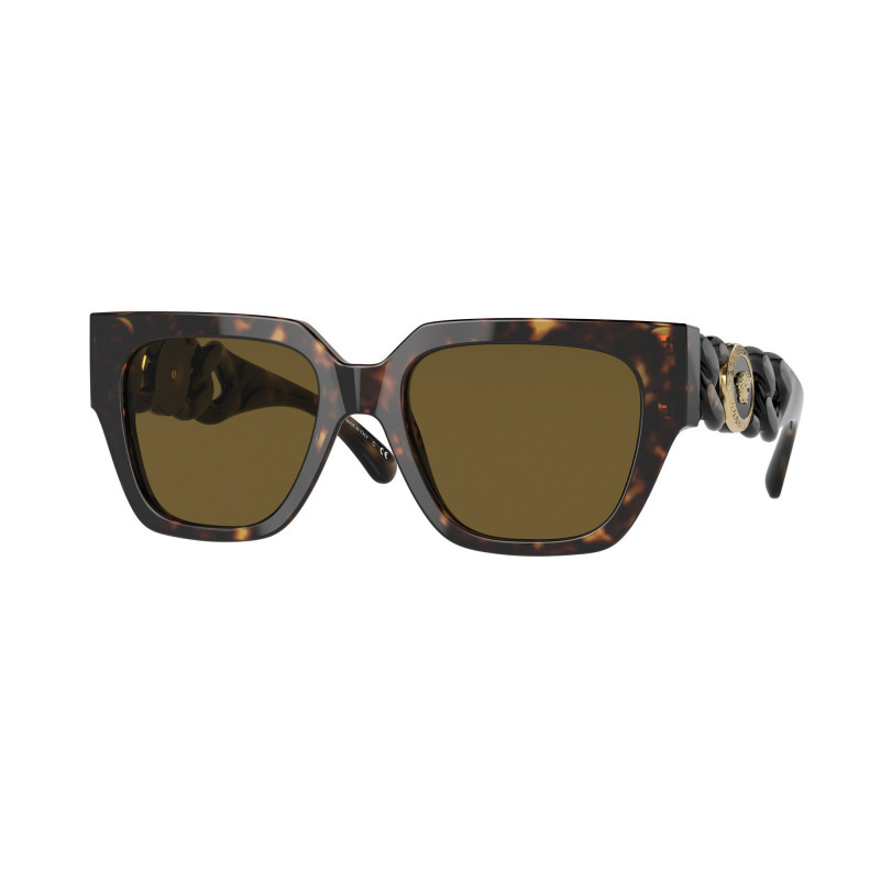 Sunglasses Versace VE 4409 F Asian fit 108/73 Havana
