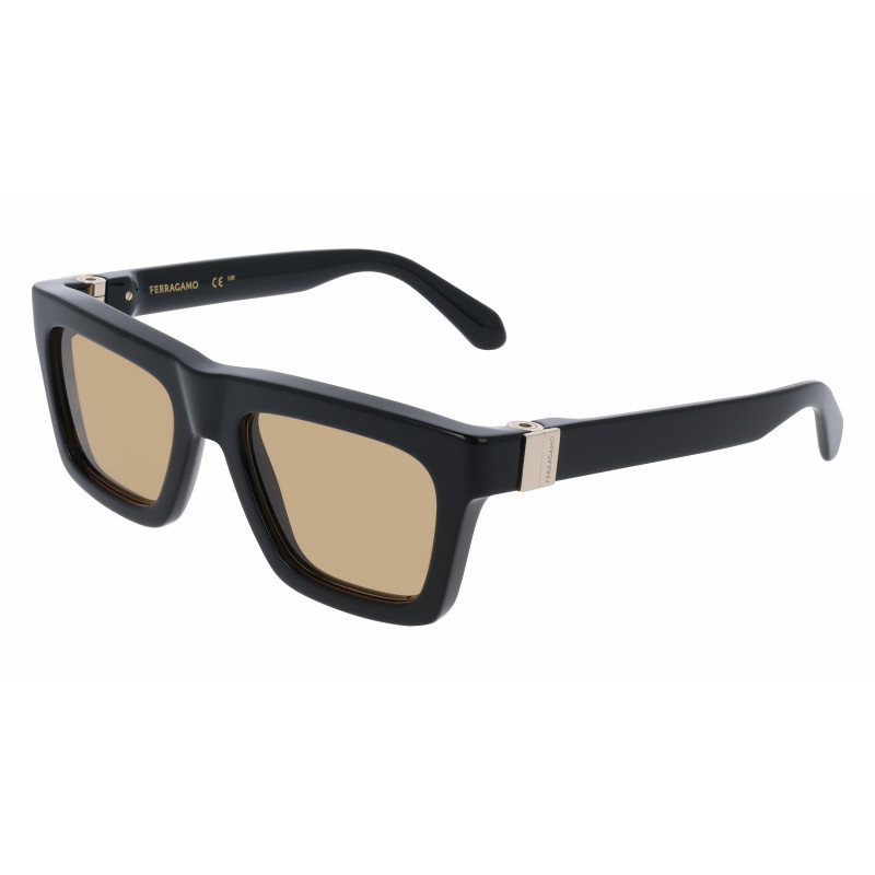 Sunglasses FERRAGAMO SF 2071 S 011 Black / Gold Sunglasses FERRAGAMO SF 2071 S 011 Black / Gold