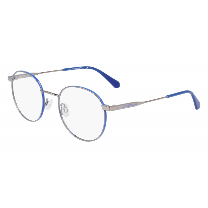 Eyeglasses CALVIN KLEIN JEANS CKJ 21215 044 Silver/Blue Eyeglasses CALVIN KLEIN JEANS CKJ 21215 044 Silver/Blue