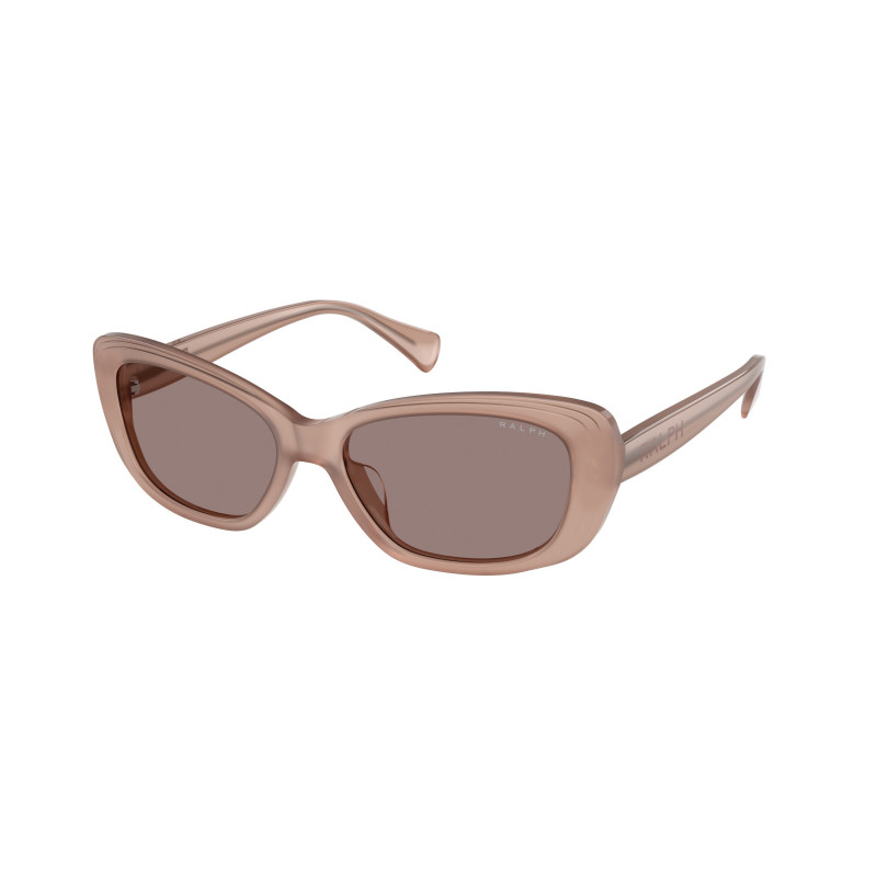 Sunglasses Ralph RA 5322 U 61147N Shiny Opal Rose / Purple Brown Mirror Polyamide Standard 55mm