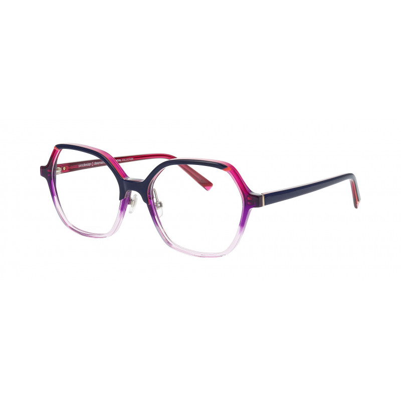 Eyeglasses Pro-design Denmark SPARKLE 4 3445 Purple-blue Gradient Transparent / Nosepad 53mm