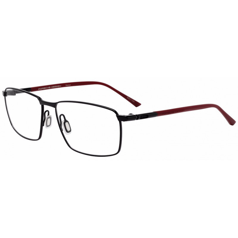 Sunglasses Porsche Design P 8766 a000 Black/ Red Titanium 58mm