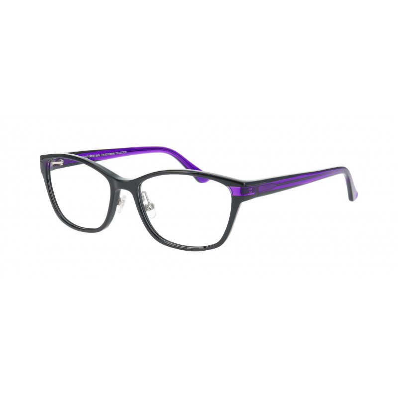 Eyeglasses Pro-design Denmark FILL 1 6022 Black Medium Shiny / Nosepad Eyeglasses Pro-design Denmark FILL 1 6022 Black Medium Shiny / Nosepad