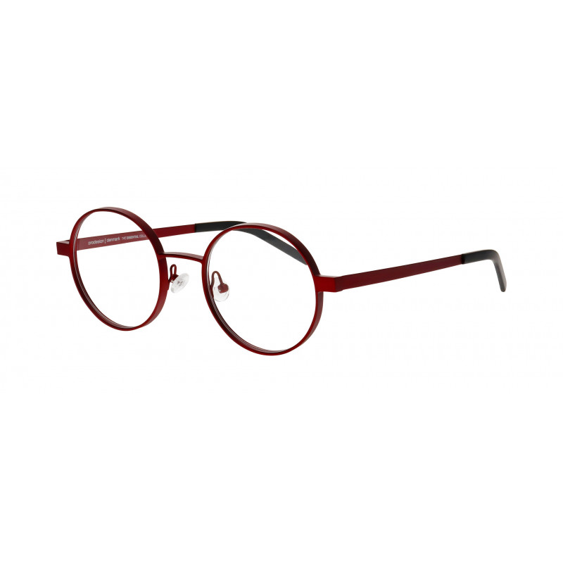 Eyeglasses Pro-design Denmark AROS 1 4031 Red Dark Matt / Nosepad Eyeglasses Pro-design Denmark AROS 1 4031 Red Dark Matt / Nosepad
