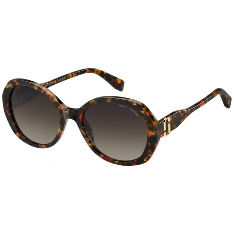 Sunglasses Marc Jacobs 763 /S UCHA Ha Brown Shaded Sunglasses Marc Jacobs 763 /S UCHA Ha Brown Shaded