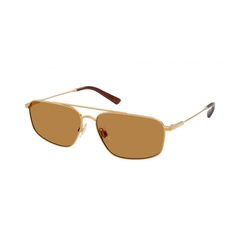 Sunglasses Polo PH 3164 932493 Shiny Brass / Light Brown Policarbonate Standard 58mm