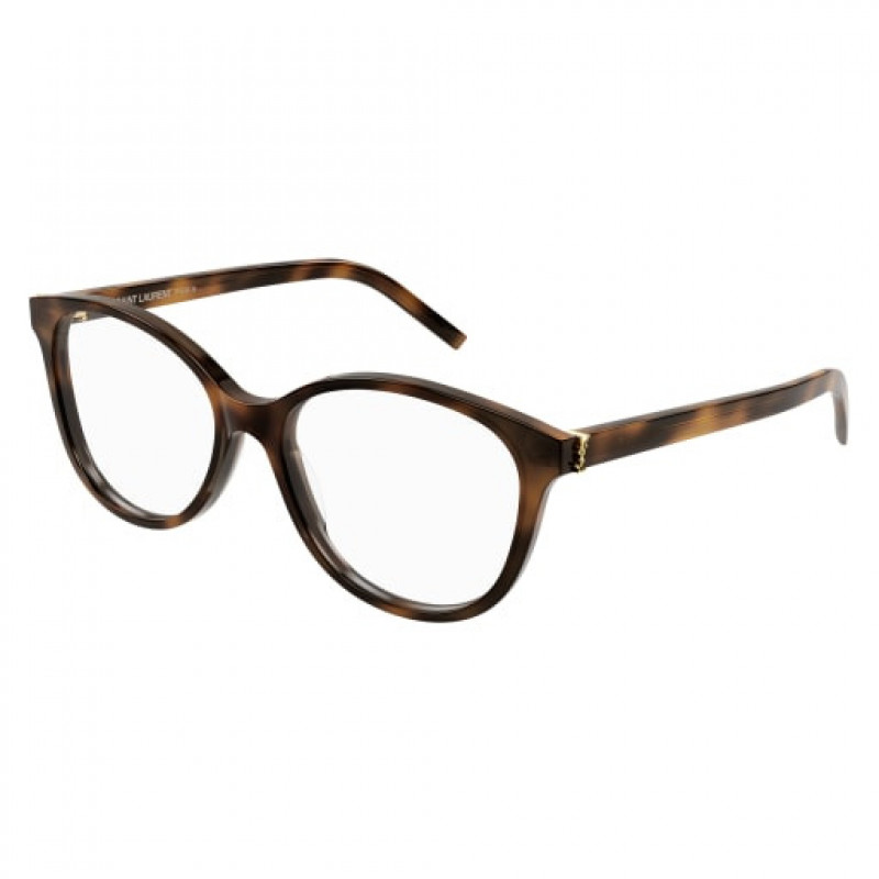 Eyeglasses Saint Laurent SL M 112 - 002 Havana / Transparent Eyeglasses Saint Laurent SL M 112 - 002 Havana / Transparent