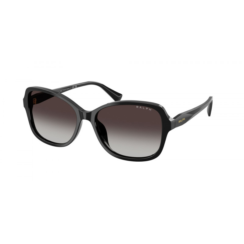 Sunglasses Ralph RA 5351 U 50018G Shiny Black / Gradient Grey Polyamide Standard 57mm
