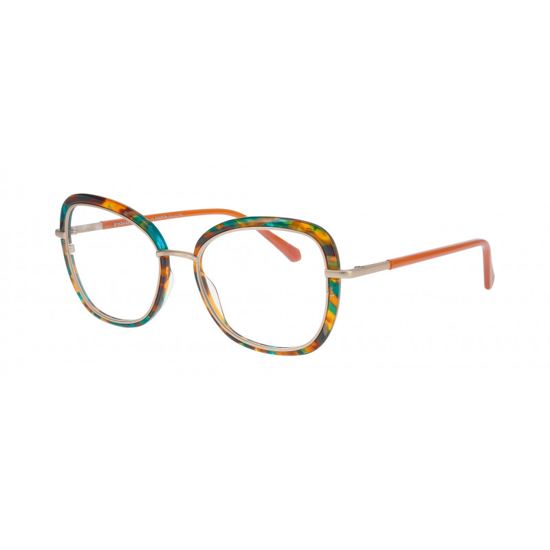 Eyeglasses Pro-design Denmark MEDLEY 2 4624 Orange / Nosepads 53mm