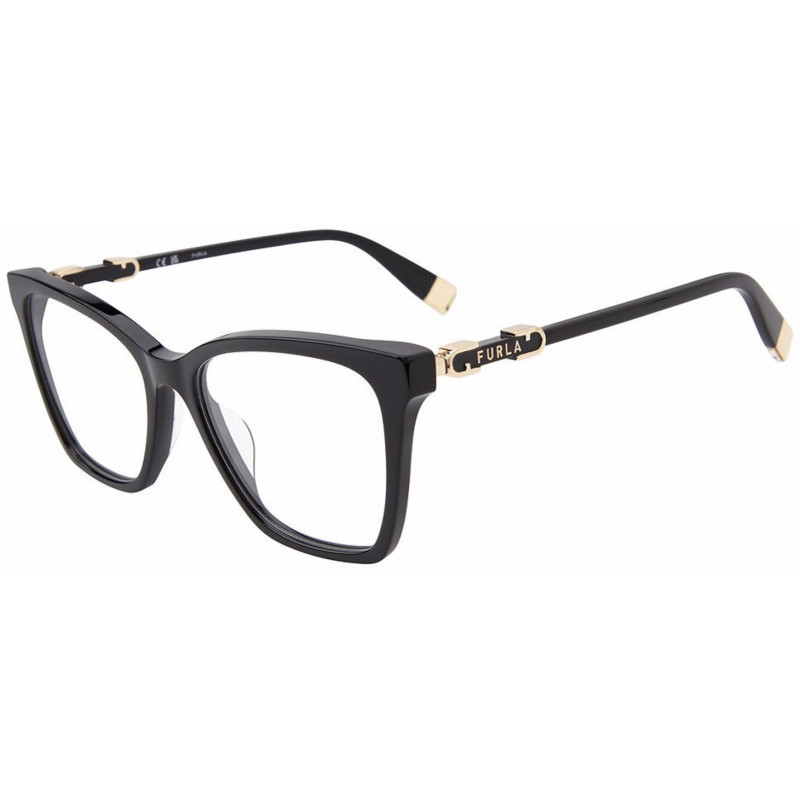 Sunglasses Furla VFU 833 0700 Shiny Black 54mm