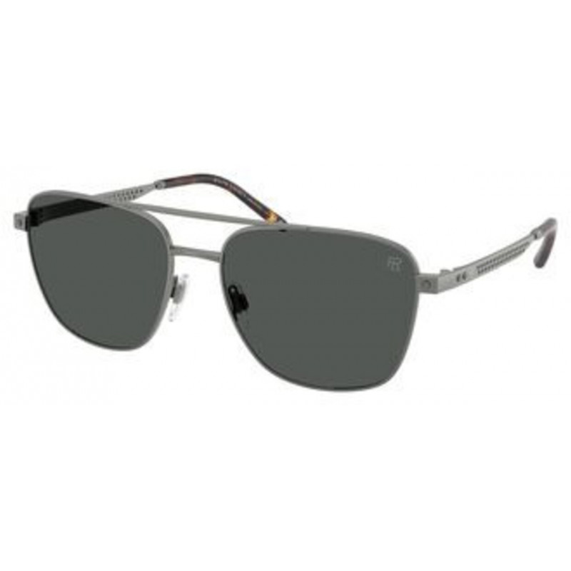 Sunglasses Ralph Lauren RL 7091 947987 Semi Shiny Dark Gun Metal / Grey Policarbonate Standard 58mm