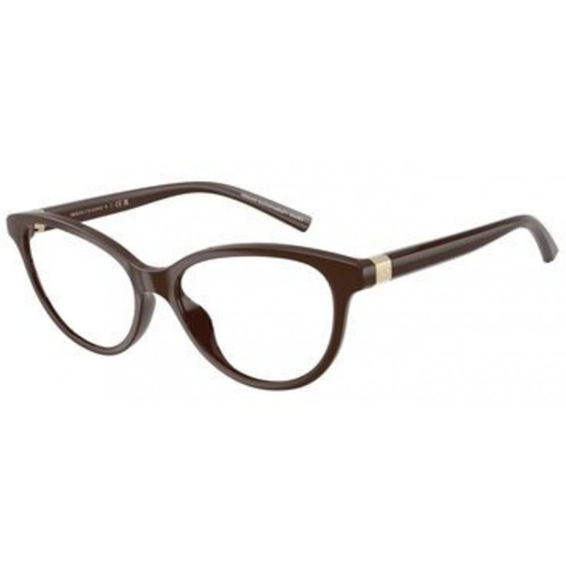 Eyeglasses Armani Exchange AX 3138 U 8402 Shiny Dark Brown Demo Lens 54mm