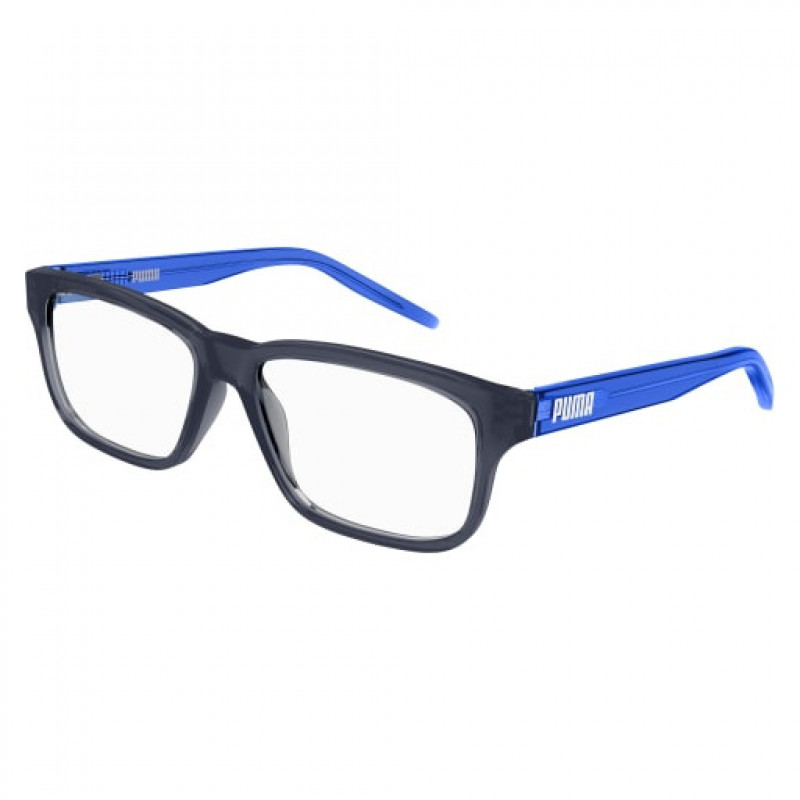 Eyeglasses Puma PJ 0046 O- 005 Blue / Transparent Eyeglasses Puma PJ 0046 O- 005 Blue / Transparent
