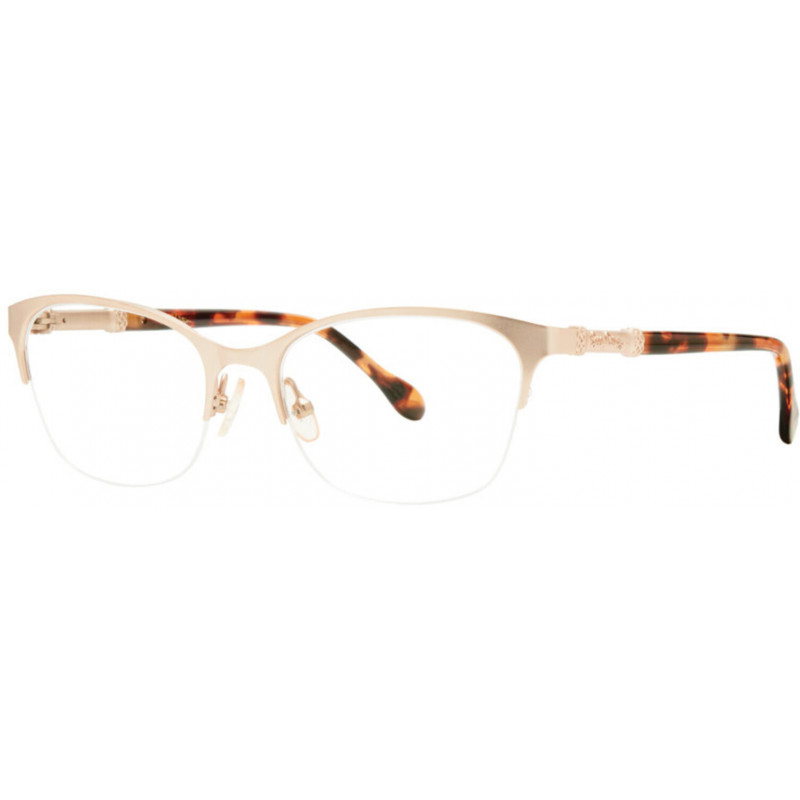 Eyeglasses Lilly Pulitzer Carney Gold Eyeglasses Lilly Pulitzer Carney Gold